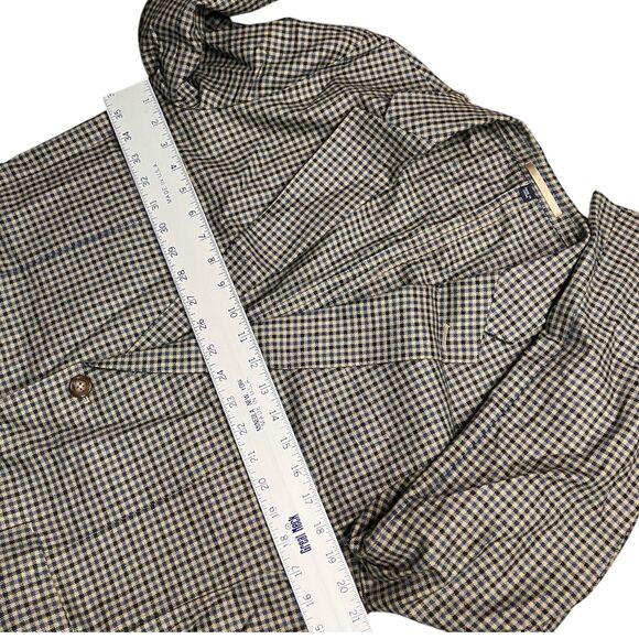 J Crew Ludlow Blazer Mens 42R Tan Check Wool Blend Tailored Sport Coat Jacket - Picture 6 of 16